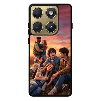 Stranger Things Characters Sunrise Motorola Edge 2026 Case
