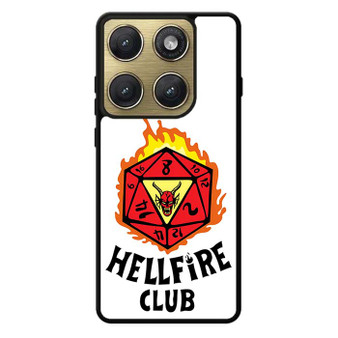 Stranger Things Hellfire Club Logo Motorola Edge 2026 Case