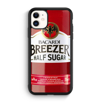 Bacardi Half Sugar red iPhone 11 Case