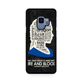 Daenerys Targaryen Quote Samsung Galaxy S9 | S9+ Case
