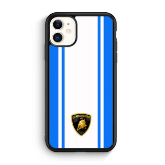 Lamborghini Gallardo Blue iPhone 11 Case