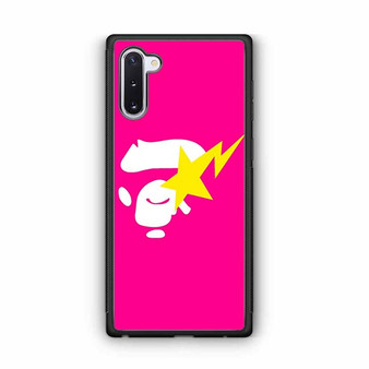Bathing Ape Pink Samsung Galaxy Note 10 Case