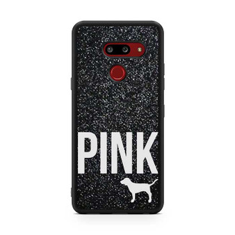 Black Glitter Victoria's Secret LG G8 ThinQ Case