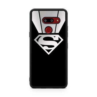 Black Superman LG G8 ThinQ Case