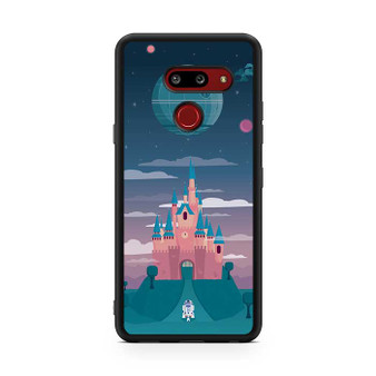 R2D2 In Disney Castle LG G8 ThinQ Case