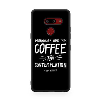 Stranger Things Jim Hopper Quotes LG G8 ThinQ Case