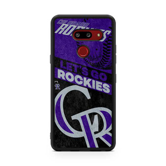 Colorado Rockies Lets Go LG G8 ThinQ Case