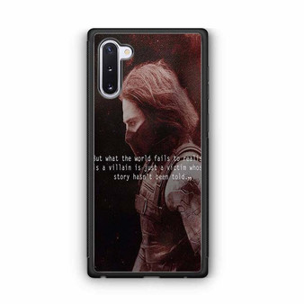 Winter Soldier Quote Samsung Galaxy Note 10 Case