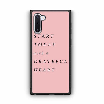 Start today Quote Samsung Galaxy Note 10 Case