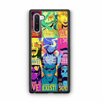 One Piece Quotes Samsung Galaxy Note 10 Case