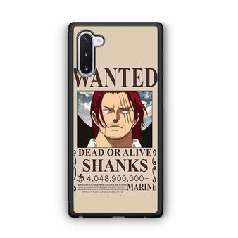 One Piece Bounty Shanks Samsung Galaxy Note 10 Case
