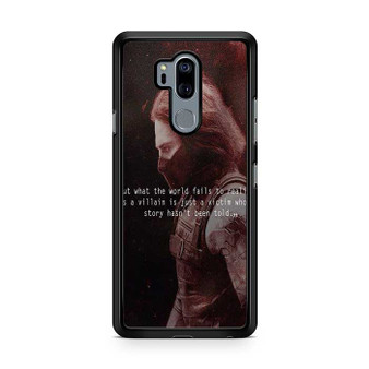 Winter Soldier Quote LG G7 ThinQ Case