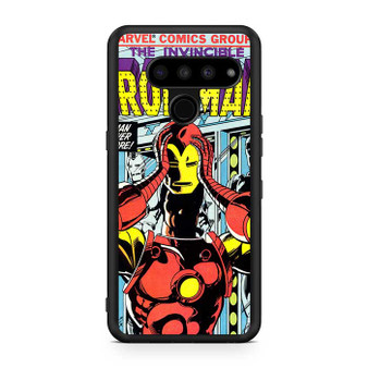 Iron Man Marvel Comic Cover LG V50 ThinQ 5G Case