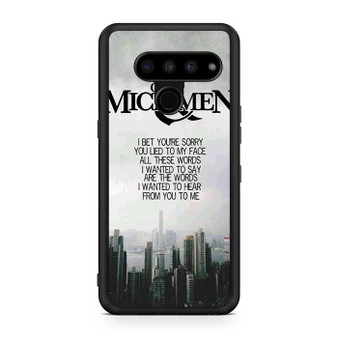 Of Mice & Men Lyrics 14 LG V50 ThinQ 5G Case