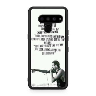 Of Mice & Men Lyrics 4 LG V50 ThinQ 5G Case