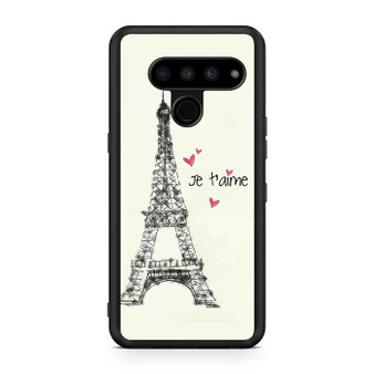 PARIS JE TAIME LG V50 ThinQ 5G Case