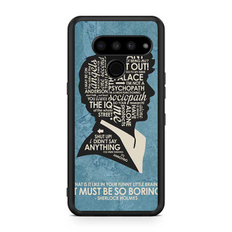 sherlock it must be so boring 2 LG V50 ThinQ 5G Case