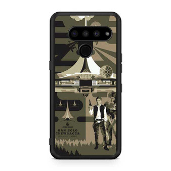star wars Han Solo Art LG V50 ThinQ 5G Case