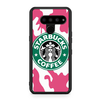 Starbucks Pink Camo LG V50 ThinQ 5G Case