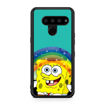 Spongebob Square Pants in Rainbow LG V50 ThinQ 5G Case
