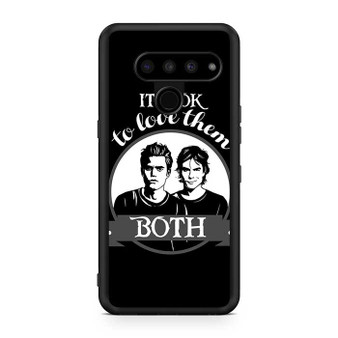 Its okay to love Salvaore Vampire Diaries LG V50 ThinQ 5G Case