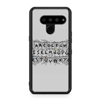 Stranger Things Alphabet 1 LG V50 ThinQ 5G Case
