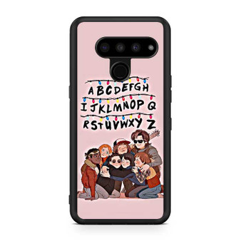 Stranger Things Alphabet 2 LG V50 ThinQ 5G Case