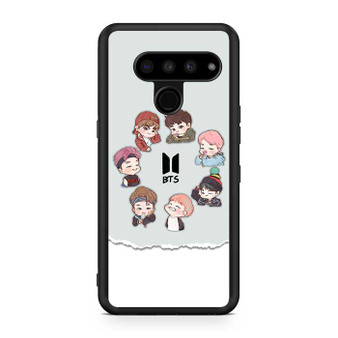 BTS Cartoon Cute LG V50 ThinQ 5G Case