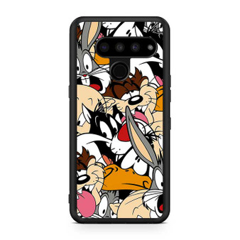 Cartoon Collage LG V50 ThinQ 5G Case