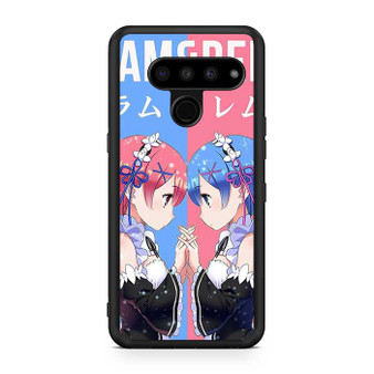Re Zero Ram and Rem LG V50 ThinQ 5G Case