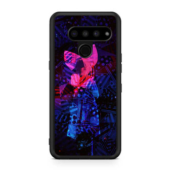 Sia Neon Pattern Art LG V50 ThinQ 5G Case