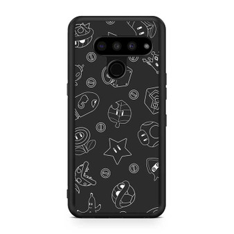 Super Mario game Items LG V50 ThinQ 5G Case