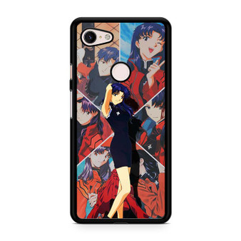 Evangelion Misato Katsuragi 1 Google Pixel 3 | Pixel 3A | Pixel 3 XL | Pixel 3A XL Case