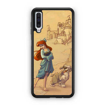 Ariel And Her Dog Samsung Galaxy A50 Case