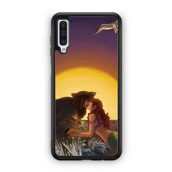 Ariel And Jack Sparrow Samsung Galaxy A50 Case