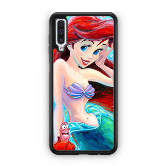 Ariel Red Head Mermaid Samsung Galaxy A50 Case