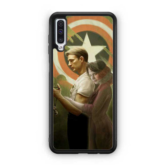 Captain America & Agent Carter Samsung Galaxy A50 Case