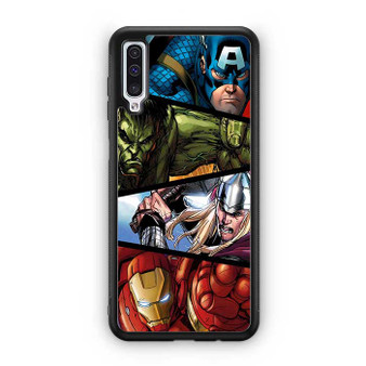 Captain America and Hulk and Thor and Iron man Samsung Galaxy A50 Case