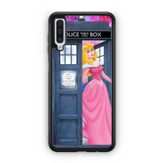 cinderella who tardis Samsung Galaxy A50 Case