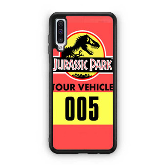 jurassic park tour vehicle Samsung Galaxy A50 Case