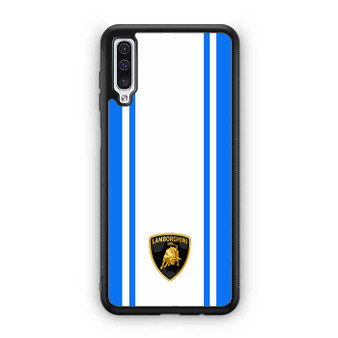 Lamborghini Gallardo Blue Samsung Galaxy A50 Case