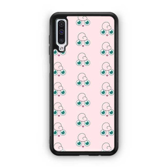 Pokemon Jigglypuff face collage Samsung Galaxy A50 Case
