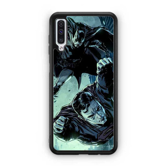 Superman and Batman as a Team Samsung Galaxy A50 Case