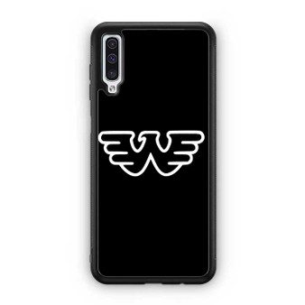 Waylon Jennings Black on Black Samsung Galaxy A50 Case