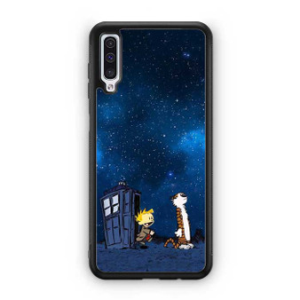 Calvin and Hobbes Doctore Who Samsung Galaxy A50 Case