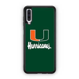 Miami hurricanes Samsung Galaxy A50 Case