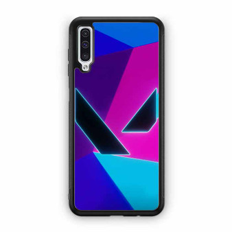 Valorant Neon Logo Samsung Galaxy A50 Case