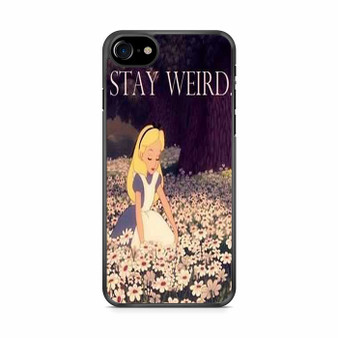 alice in wonderland stay weird iPhone SE 2020 Case