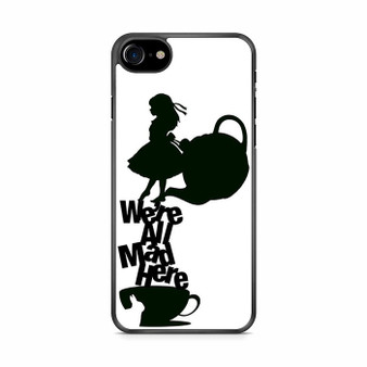 Alice We're All mad iPhone SE 2020 Case