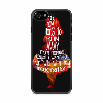Alice's Quotes iPhone SE 2020 Case